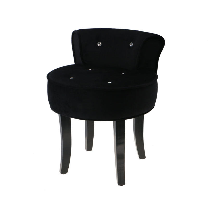 Velvet lady chair/ Backrest chair / wooden dressing chair / Comfortable leisure chair / Household chair
