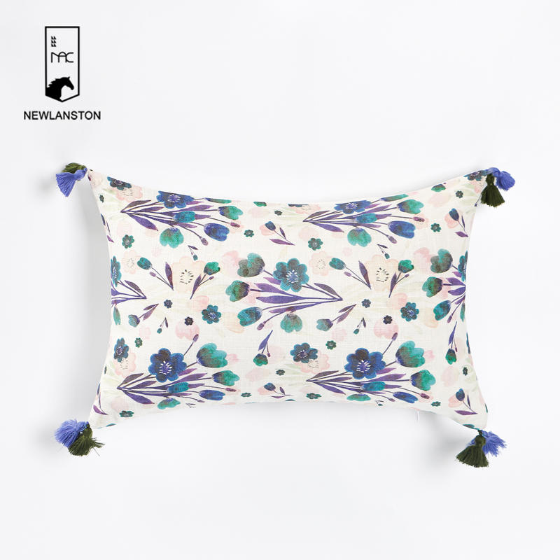50*30cm sofa living room pillowcase with tassel throw pillow case decoration cushion cover