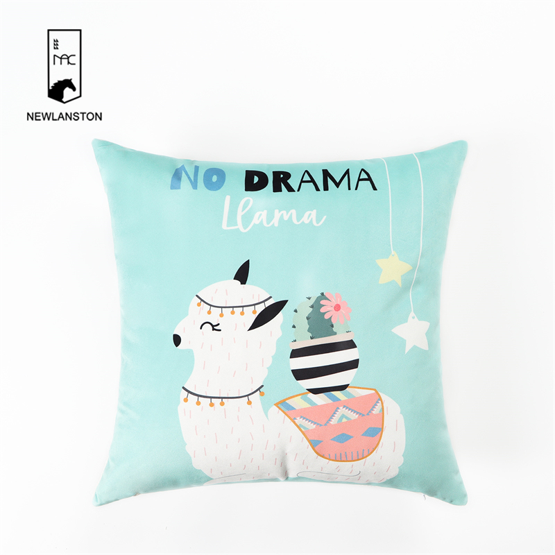  45x45 Digital printed velvet Cushion cover