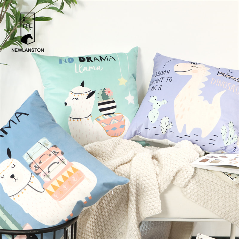  45x45 Digital printed velvet Cushion cover
