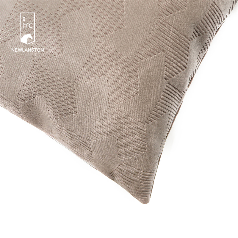 45x45 Embossed REACH PU Cushion cover