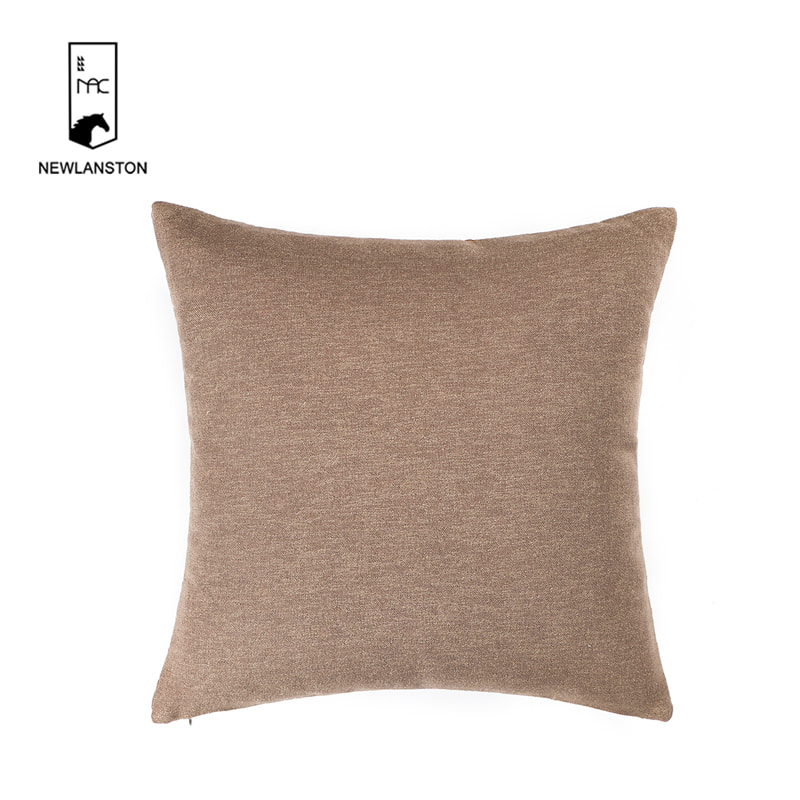 45x45 High quality woven REACH PU Cushion cover 