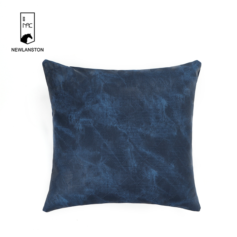 45x45 Embossed REACH PU Cushion cover