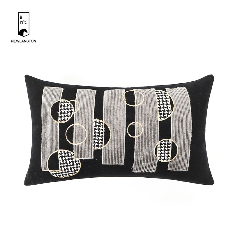 50x30  Patchwork embroidery Cushion cover 