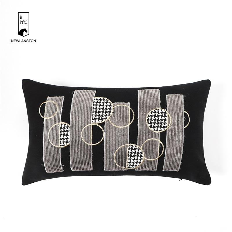50x30  Patchwork embroidery Cushion cover 