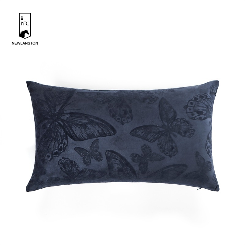  50x30  Embossed velvet Cushion cover