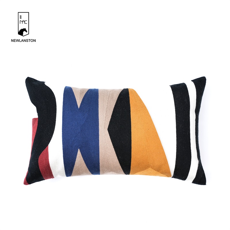 50x30 Embroidery Geometric Style Cushion cover 
