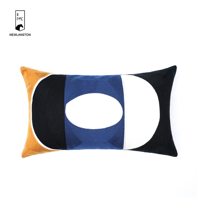 50x30 Embroidery Geometric Style Cushion cover 