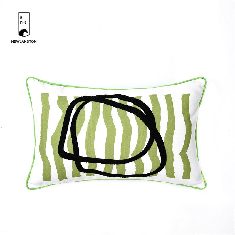  50*30 Embroidery Geometric Style Cushion cover