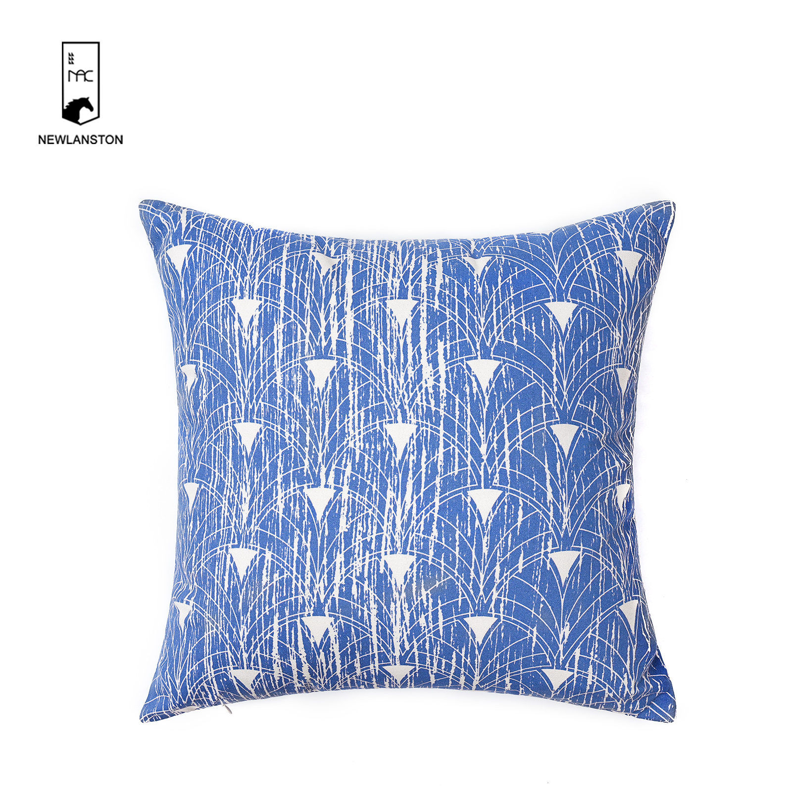 45x45 Digital printed recycled cotton Geometric Cushion/Pillow cover 