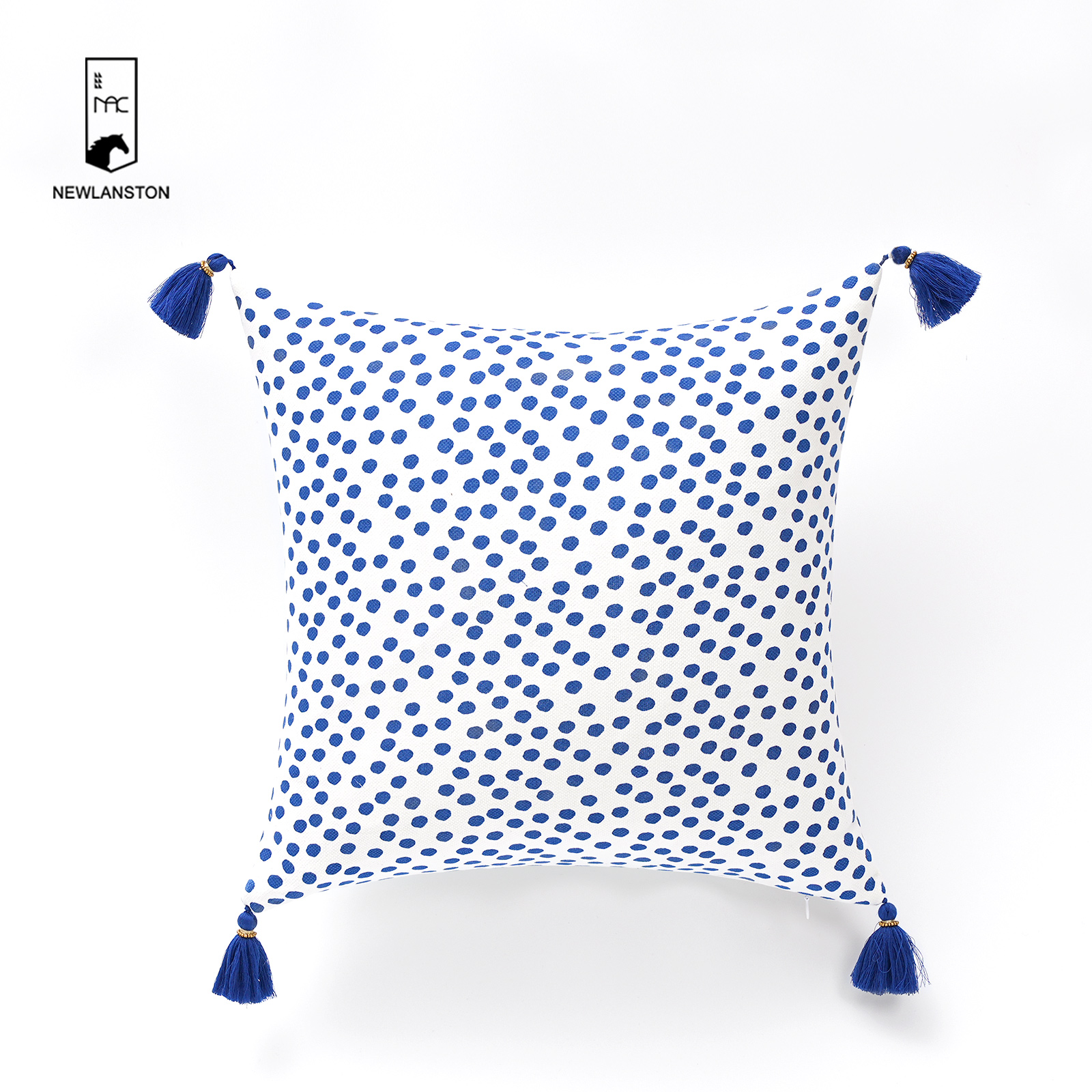 50x30 High Quality recycled cotton printed Geometric Cushion/Pillow cover  