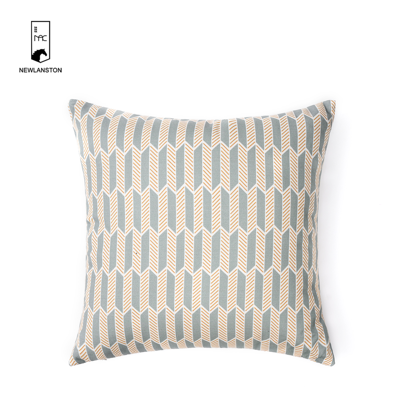 45*45 Digital printed recycled cotton Geometric style Cushion cover 