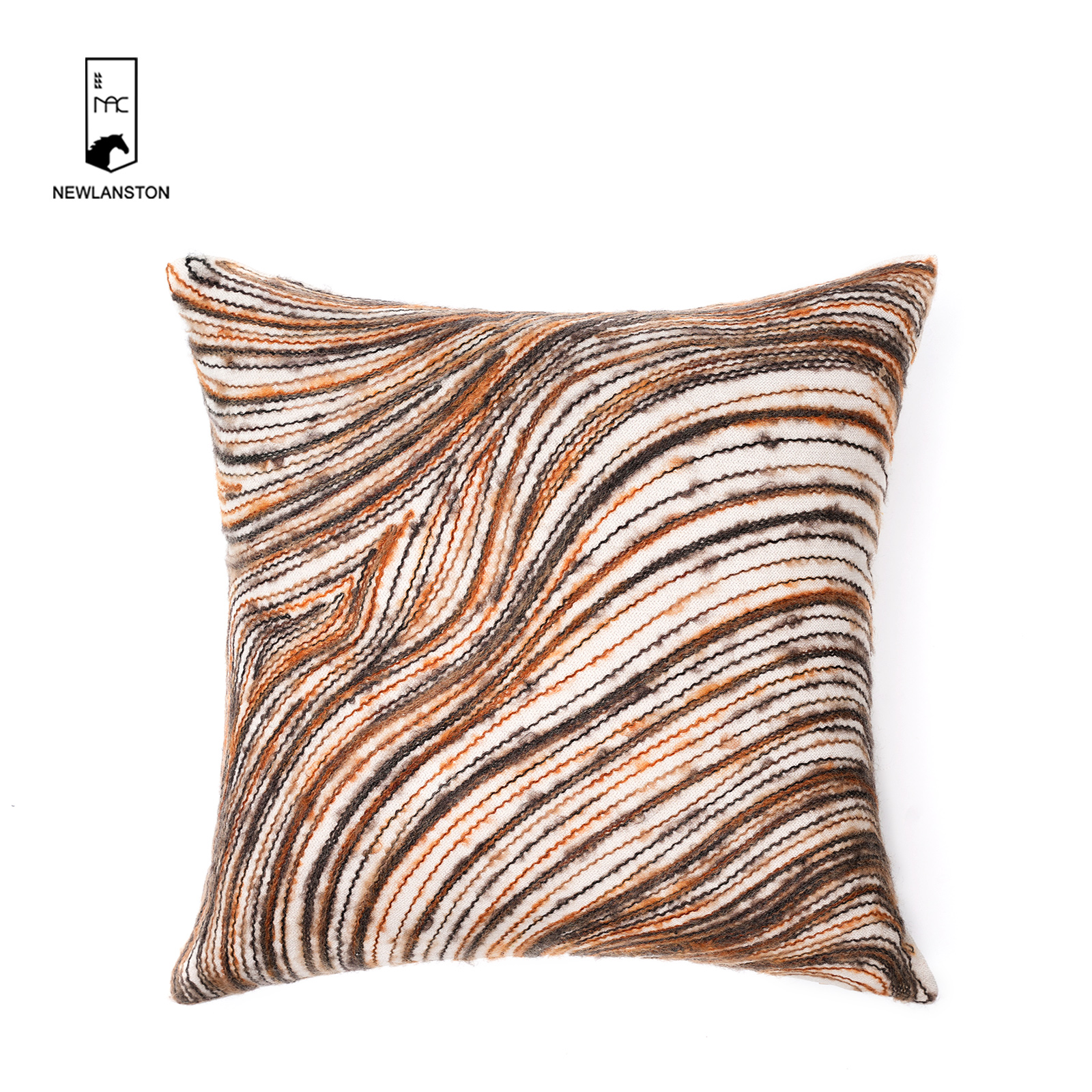 45x45 Embroidery cotton Geometric style Cushion cover 