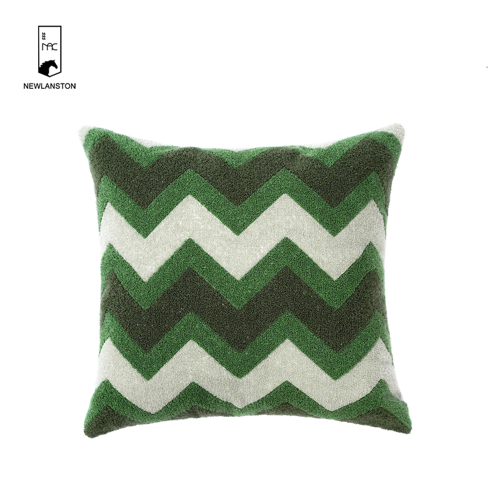 50x30 Embroidery linen Geometric style Cushion cover 