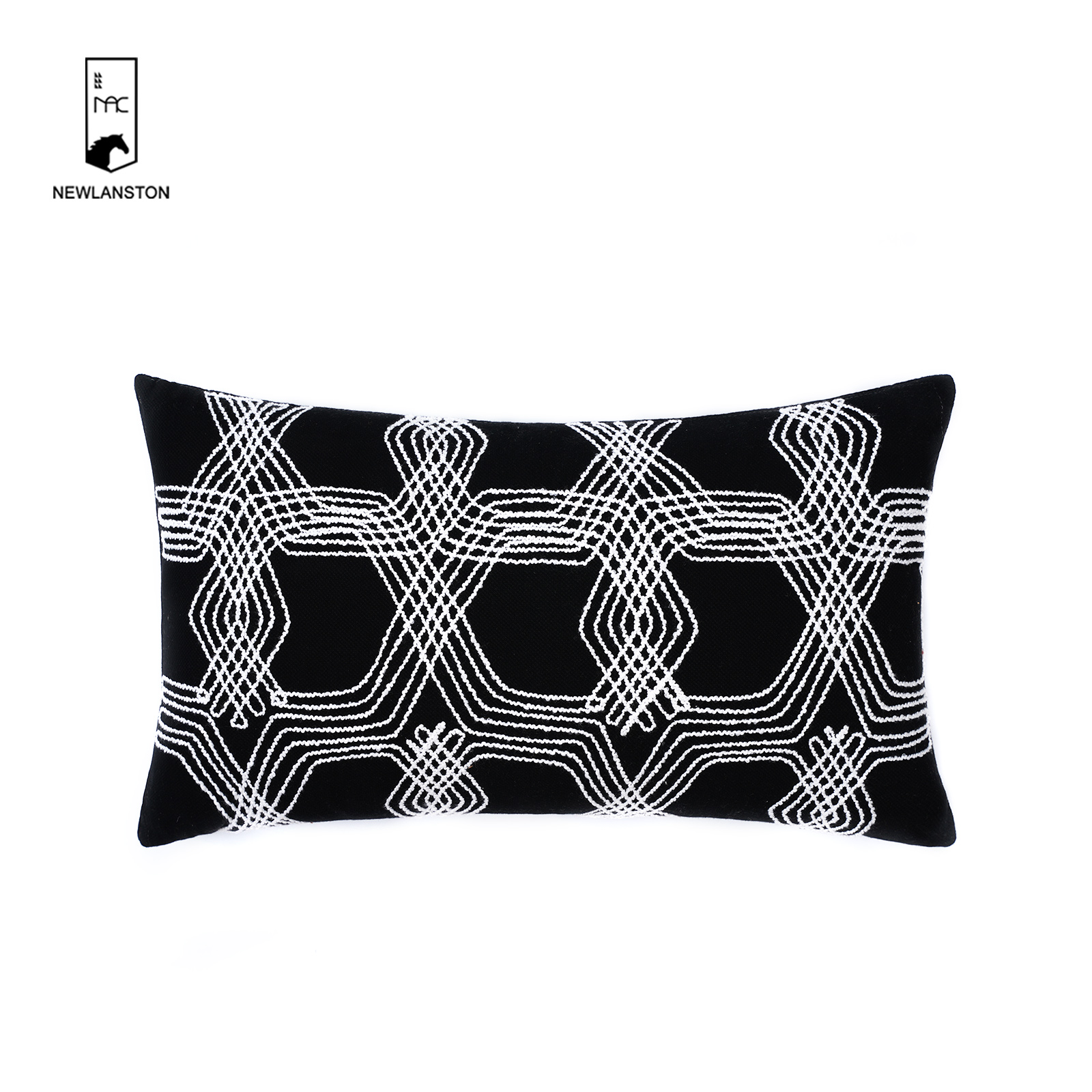 50x30 Embroidery cotton Geometric Style Cushion/Pillow cover 