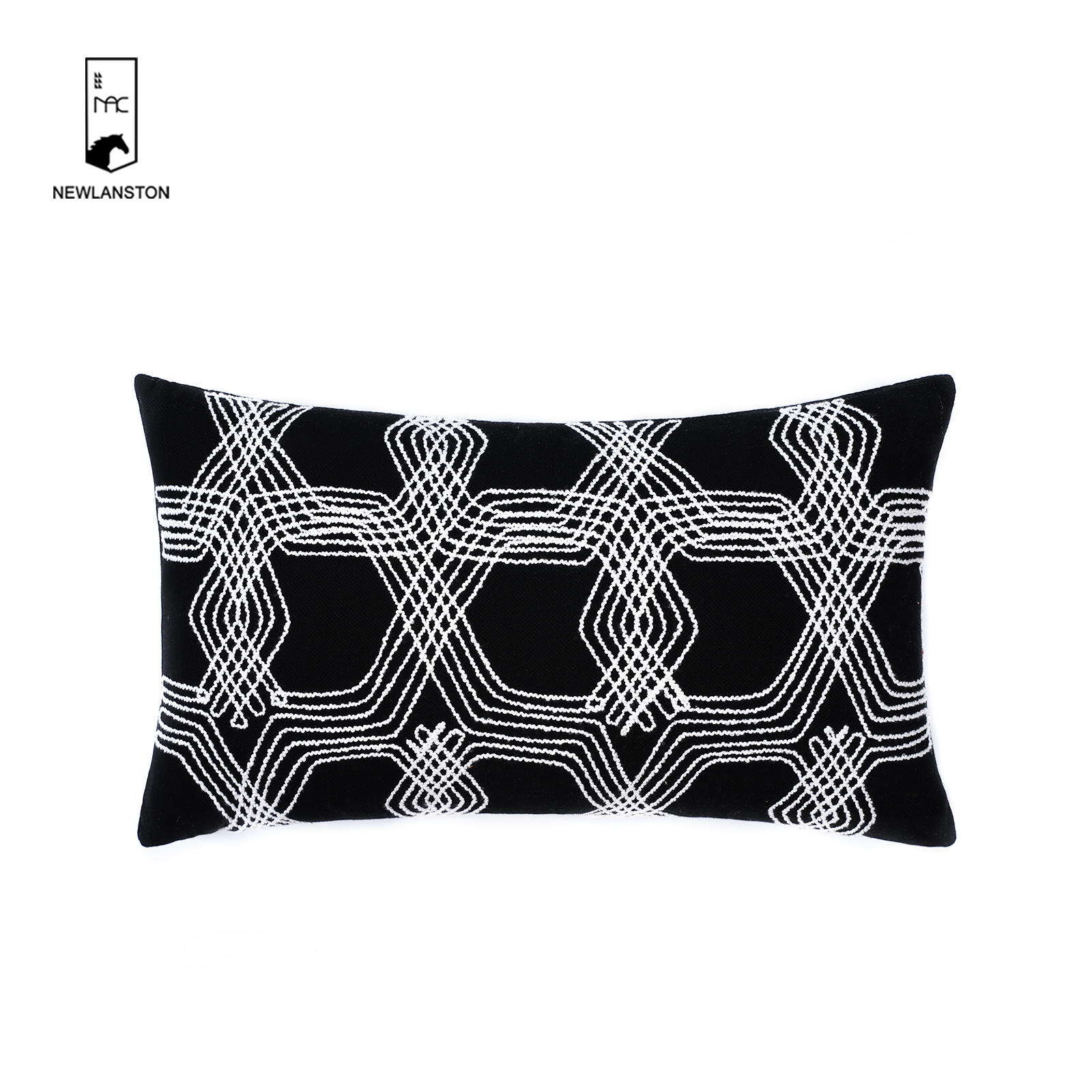 50x30 Embroidery cotton Geometric Style Cushion/Pillow cover 
