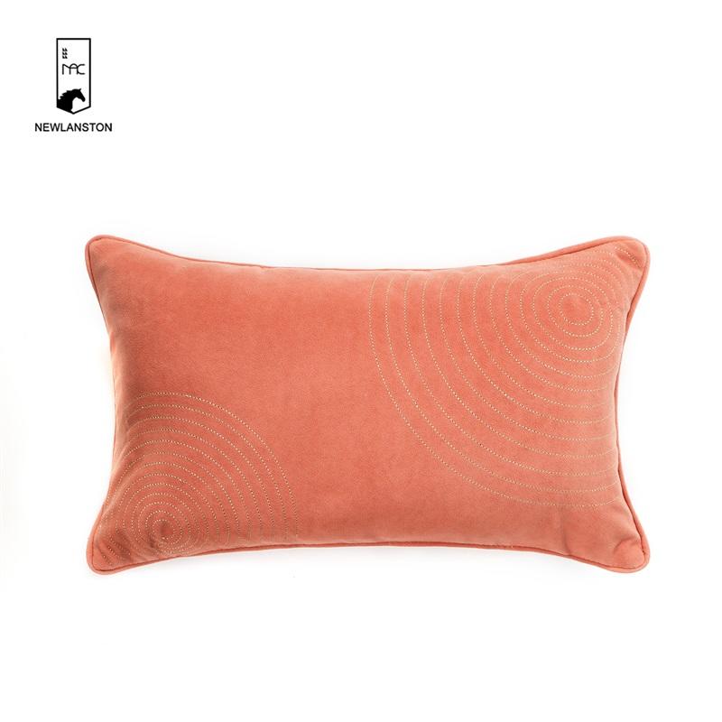 50x30  Embroidery velvet Cushion cover 