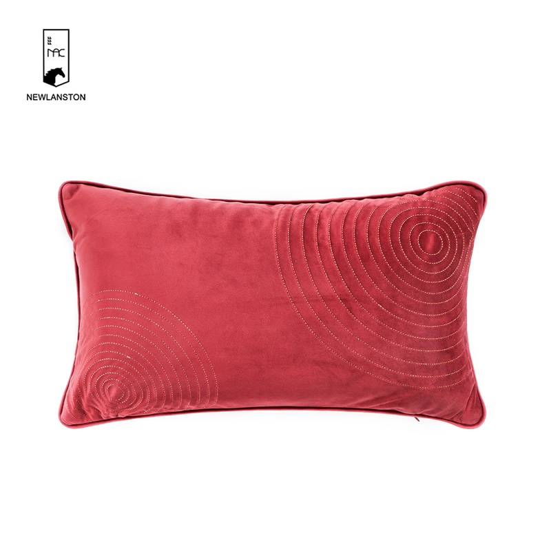 50x30  Embroidery velvet Cushion cover 