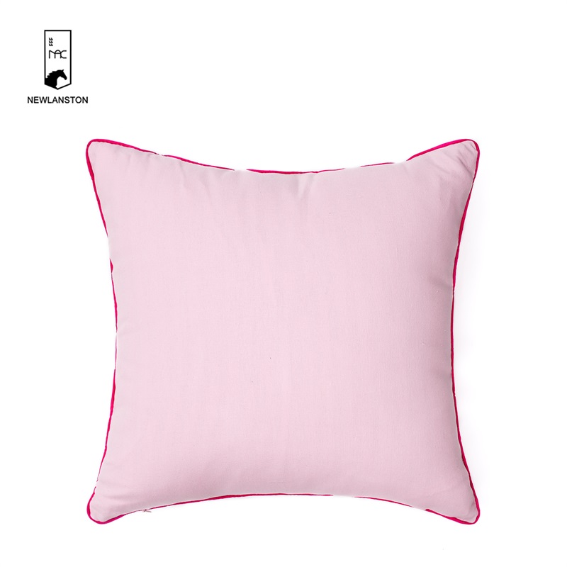 45x45 High quality Linen Two different colors  with Piping  Cushion/Pillow cover  