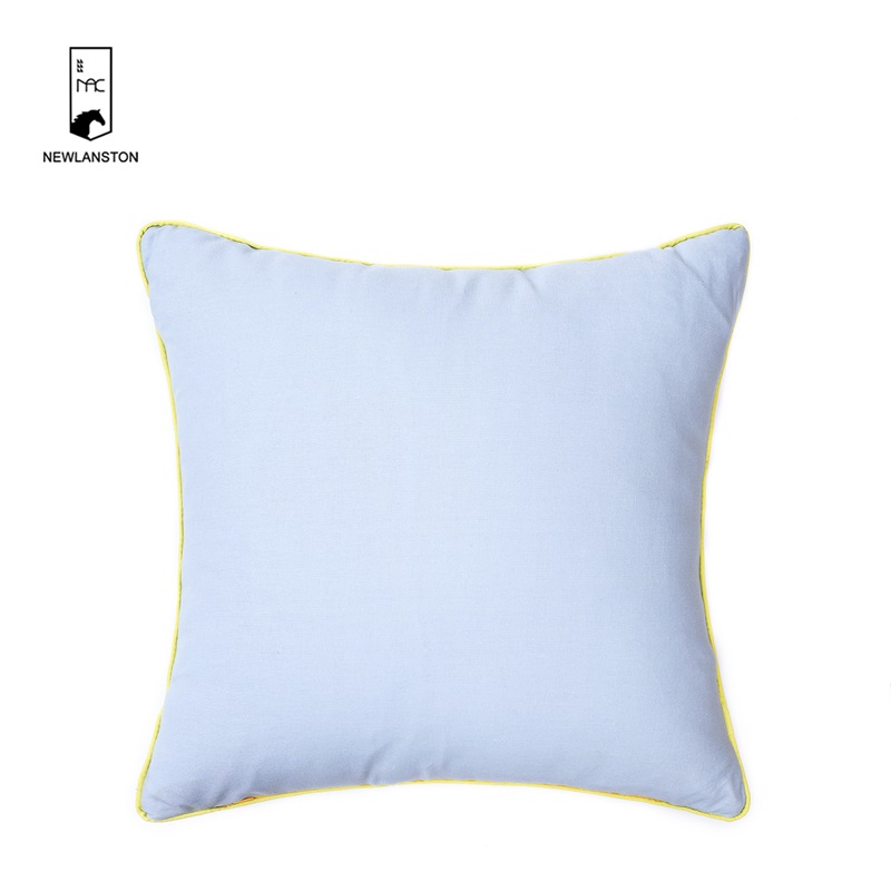 45x45 High quality Linen Two different colors  with Piping  Cushion/Pillow cover  