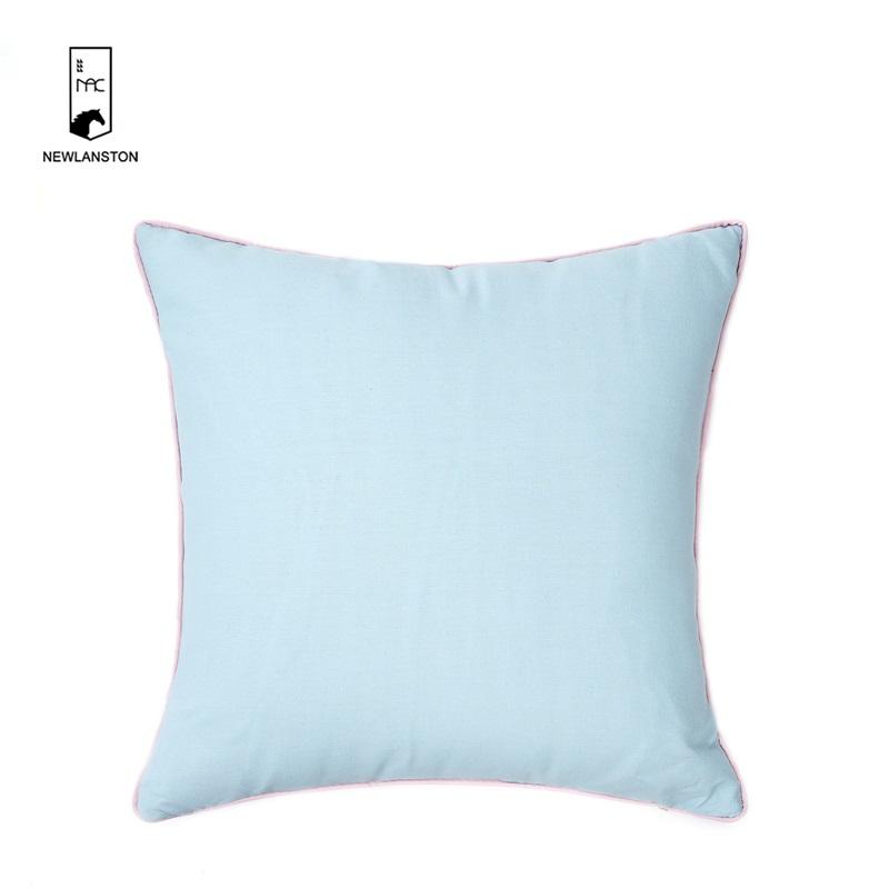 45x45 High quality Linen Two different colors  with Piping  Cushion/Pillow cover  