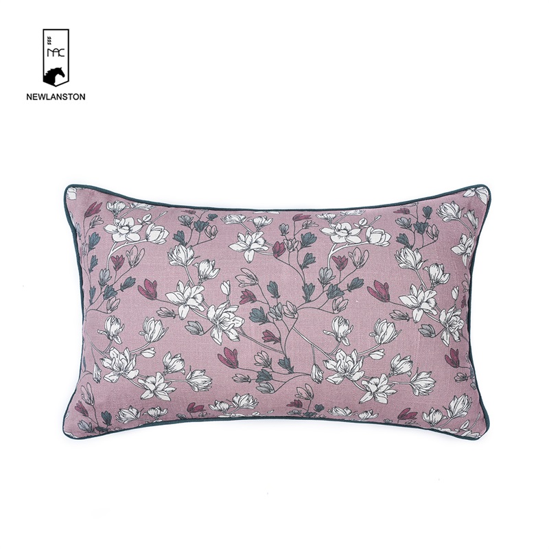50x30 Digital printing with Piping Pillow cover