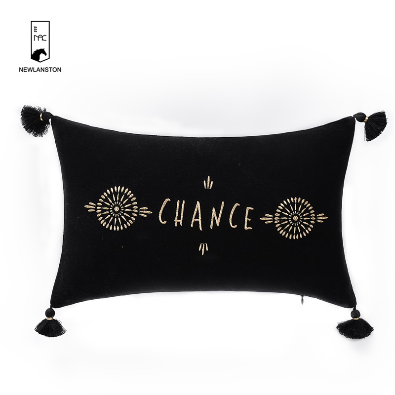 50x30 Cotton Embroidery Cushion cover