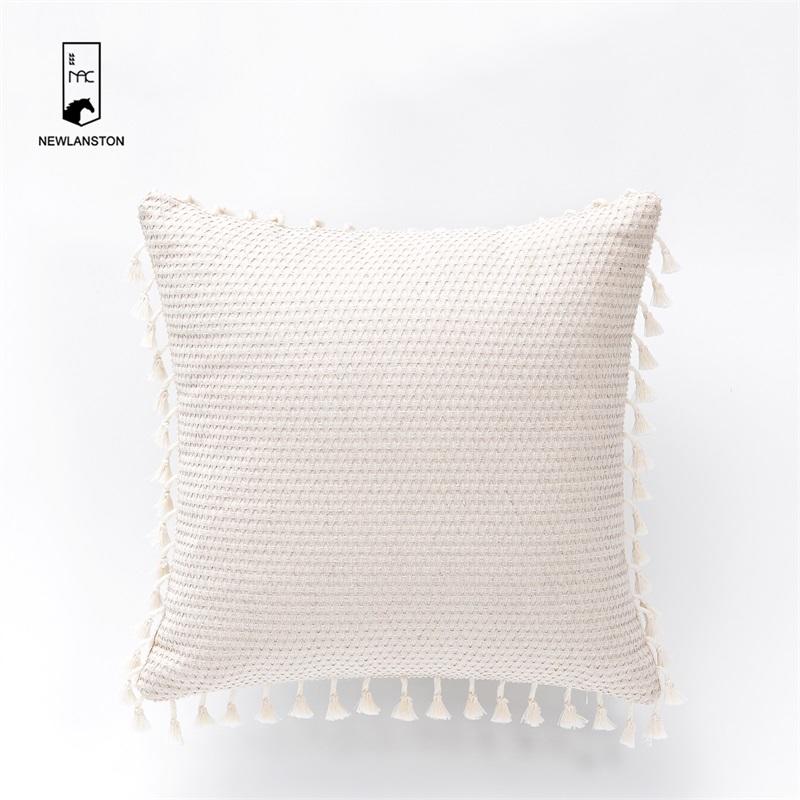 45x45 Cotton Tassel Fringes Cushion cover