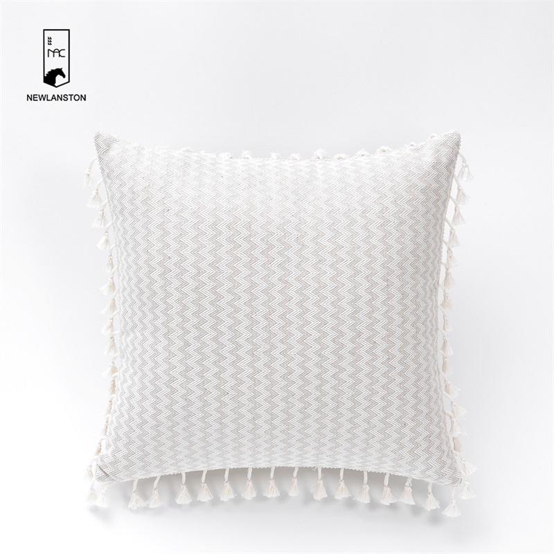 50x30 Cotton Tassel Fringes Cushion cover
