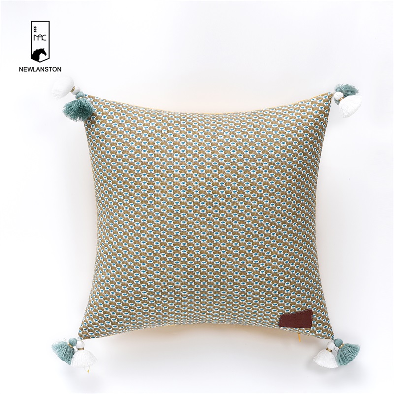 50x30 Cotton Tassel Fringes Cushion cover
