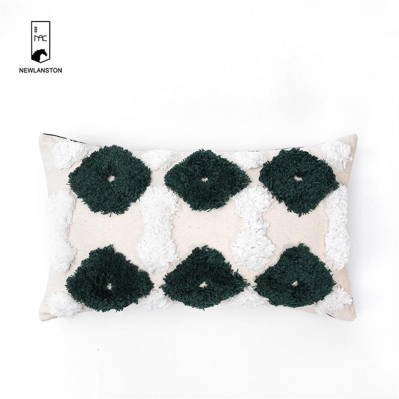 50x30 Cotton Tufted Cushion cover