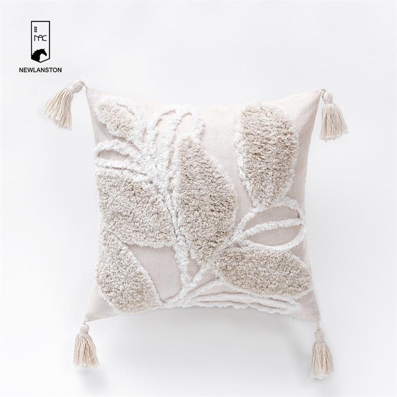 45x45 Cotton Tufted Cushion cover