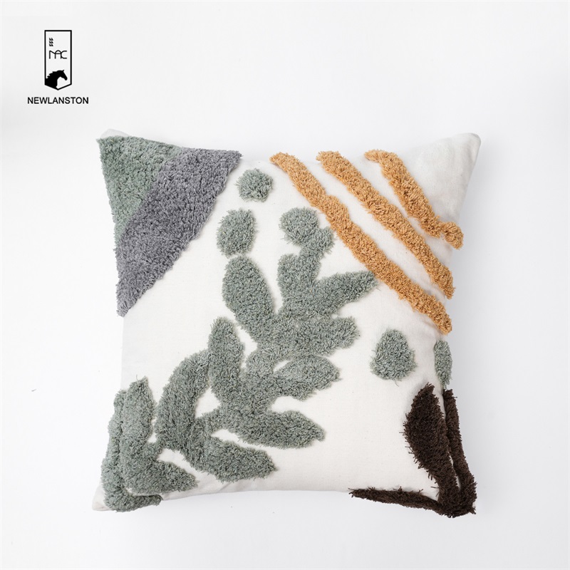 45x45 Cotton Tufted Cushion cover