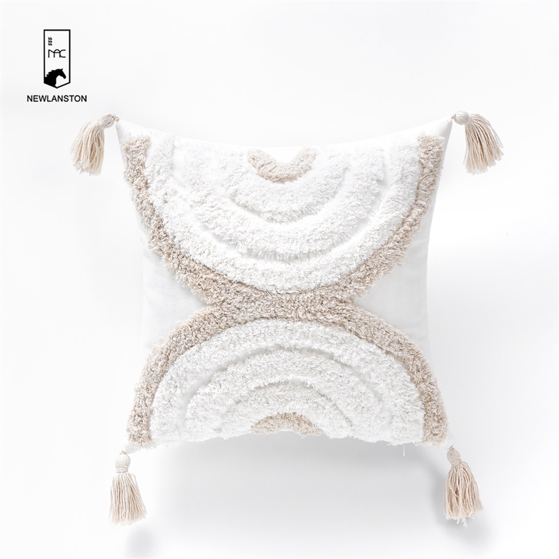45x45 Cotton Tufted Cushion cover