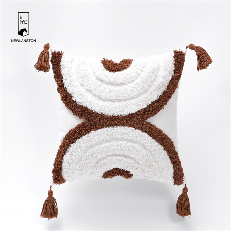 45x45 Cotton Tufted Cushion cover