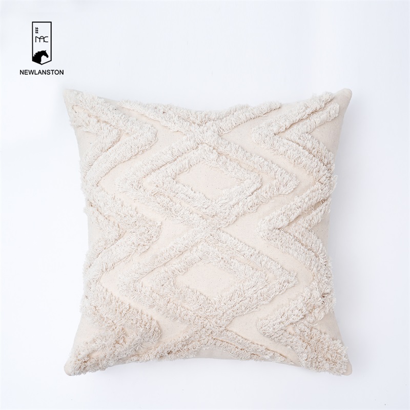 50x30 Morocco Style  Cotton Tufted Bohemian Cushion Cover Boho Throw Pillow Covers 